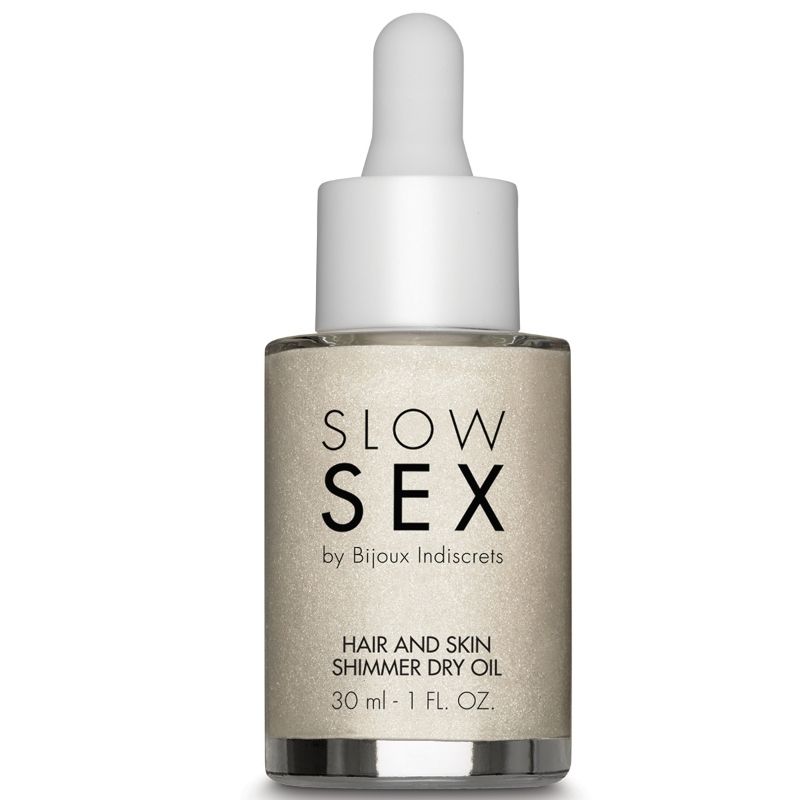 BIJOUX - SLOW SEX MULTIFUNCTION ILLUMINATING DRY OIL 30 ML 2 BIJOUX - SLOW SEX MULTIFUNCTION ILLUMINATING DRY OIL 30 ML - obrazek 2