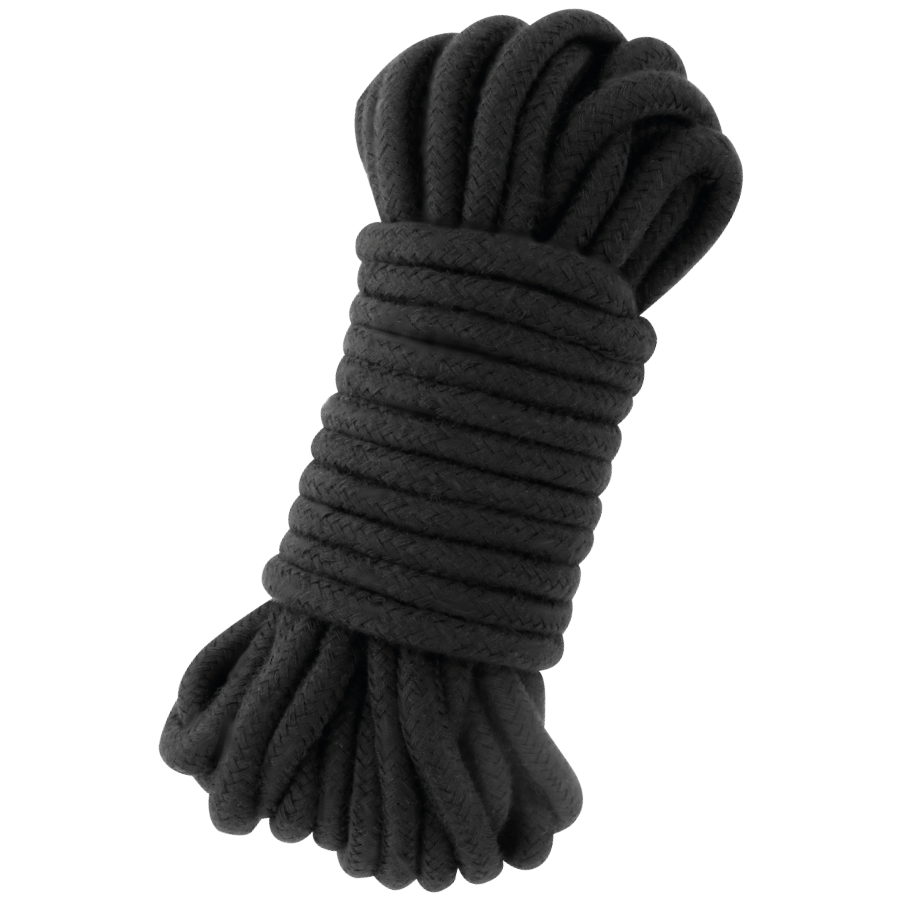 DARKNESS - JAPANESE ROPE 10 M BLACK 2 DARKNESS - JAPANESE ROPE 10 M BLACK - obrazek 2
