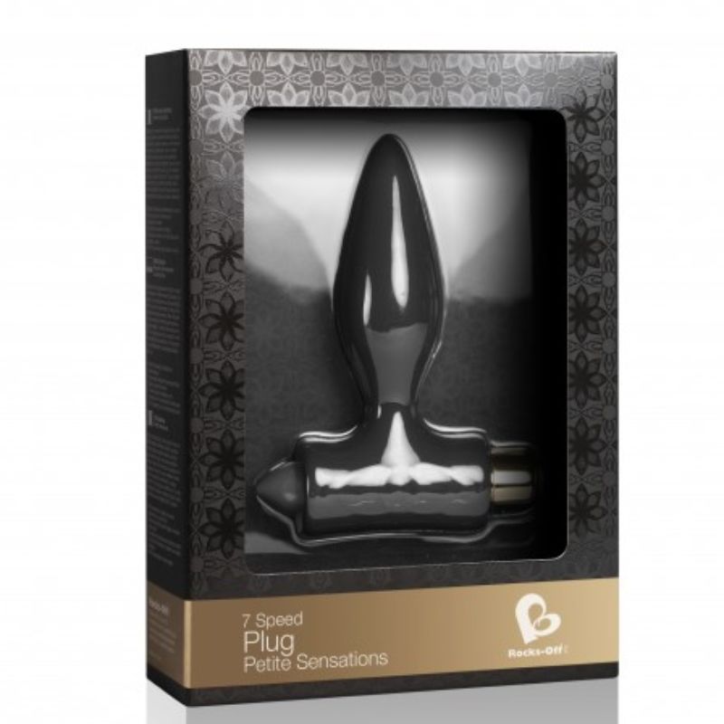 ROCKS-OFF - PETITE SENSATIONS ANAL PLUG FOR BEGINNERS - BLACK 3 ROCKS-OFF - PETITE SENSATIONS ANAL PLUG FOR BEGINNERS - BLACK - obrazek 3
