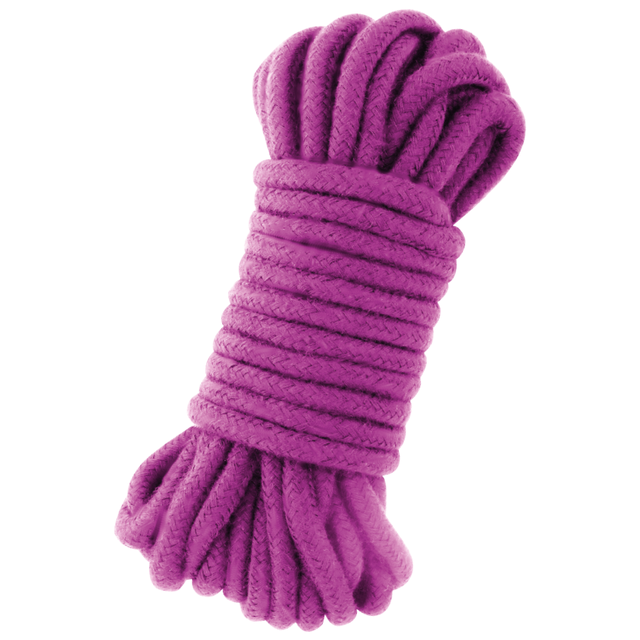 DARKNESS - JAPANESE ROPE 10 M PURPLE 2 DARKNESS - JAPANESE ROPE 10 M PURPLE - obrazek 2