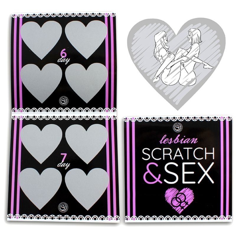 SECRETPLAY - SCRATCH SEX GAME FOR COUPLES LESBIAN POSITIONS (ES/EN/FR/PT/DE) 2 SECRETPLAY - SCRATCH SEX GAME FOR COUPLES LESBIAN POSITIONS (ES/EN/FR/PT/DE) - obrazek 2