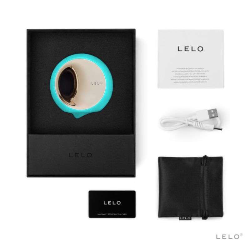 LELO - ORA 3 AQUA GREEN ORAL SEX STIMULATOR 2 LELO - ORA 3 AQUA GREEN ORAL SEX STIMULATOR - obrazek 2