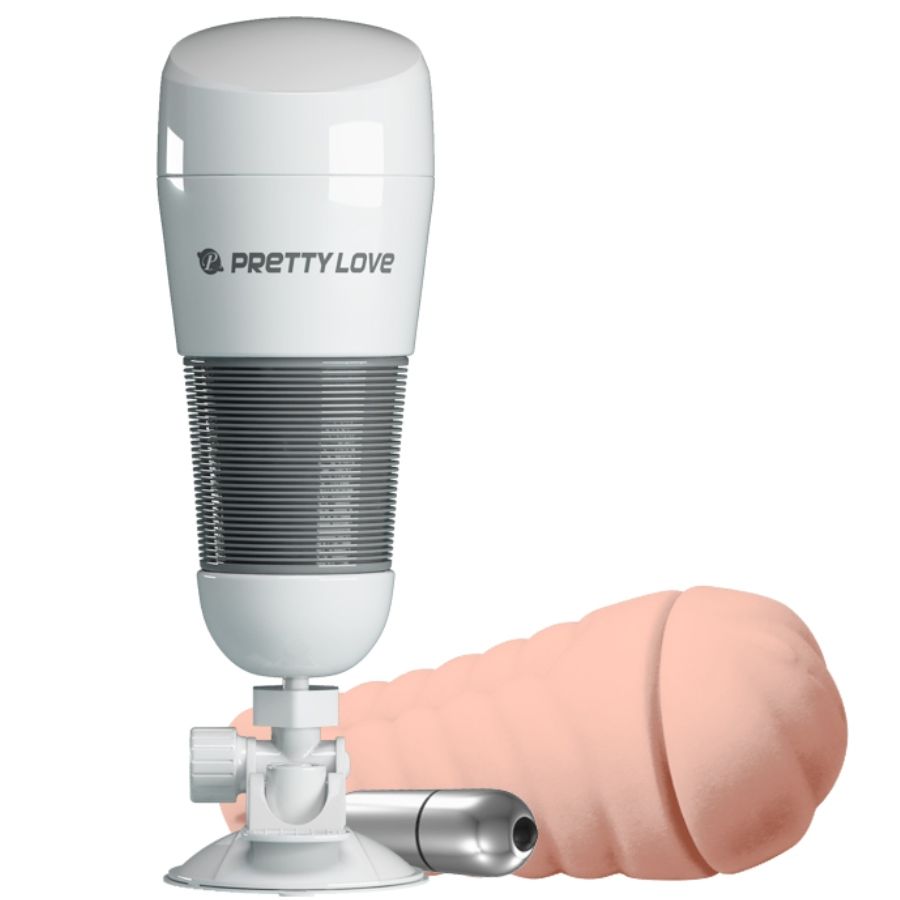 PRETTY LOVE - HEDY VAGINA MASTURBATOR WITH VIBRATION 4 PRETTY LOVE - HEDY VAGINA MASTURBATOR WITH VIBRATION - obrazek 4