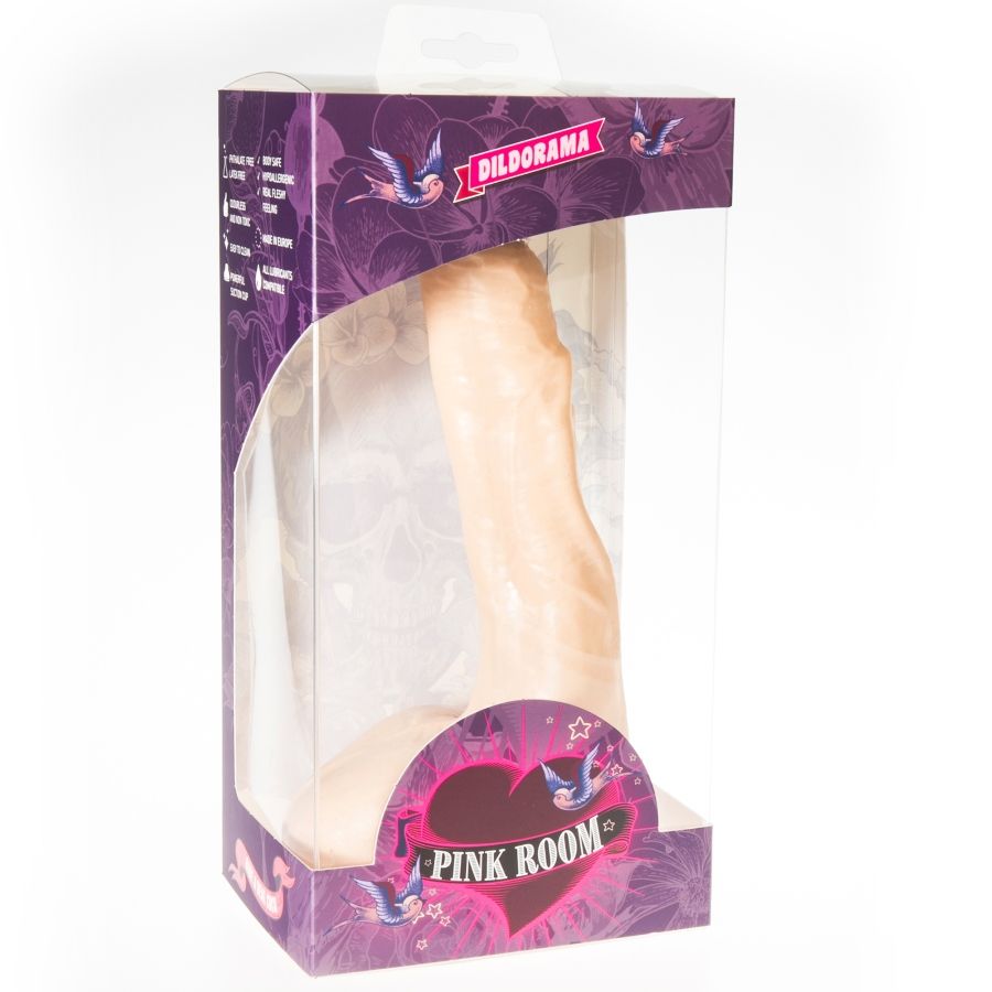 PINK ROOM - NILO REALISTIC DILDO FLESH 23 CM 2 PINK ROOM - NILO REALISTIC DILDO FLESH 23 CM - obrazek 2