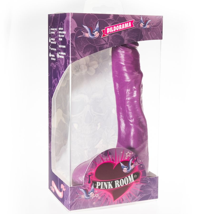 PINK ROOM - NILO REALISTIC DILDO PURPLE 23 CM 2 PINK ROOM - NILO REALISTIC DILDO PURPLE 23 CM - obrazek 2