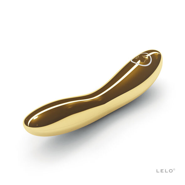 LELO - INEZ 24 K GOLD GOLD VIBRATOR 2 LELO - INEZ 24 K GOLD GOLD VIBRATOR - obrazek 2