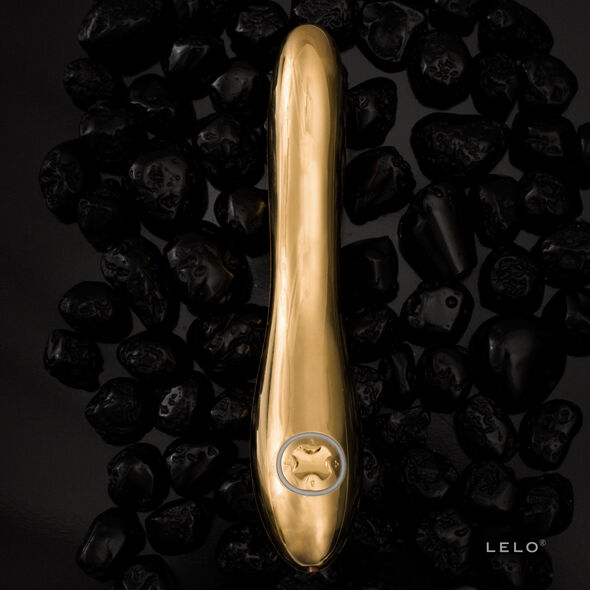 LELO - INEZ 24 K GOLD GOLD VIBRATOR 3 LELO - INEZ 24 K GOLD GOLD VIBRATOR - obrazek 3