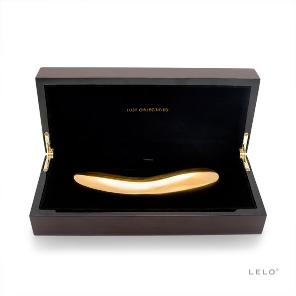 LELO - INEZ 24 K GOLD GOLD VIBRATOR 4 LELO - INEZ 24 K GOLD GOLD VIBRATOR - obrazek 4