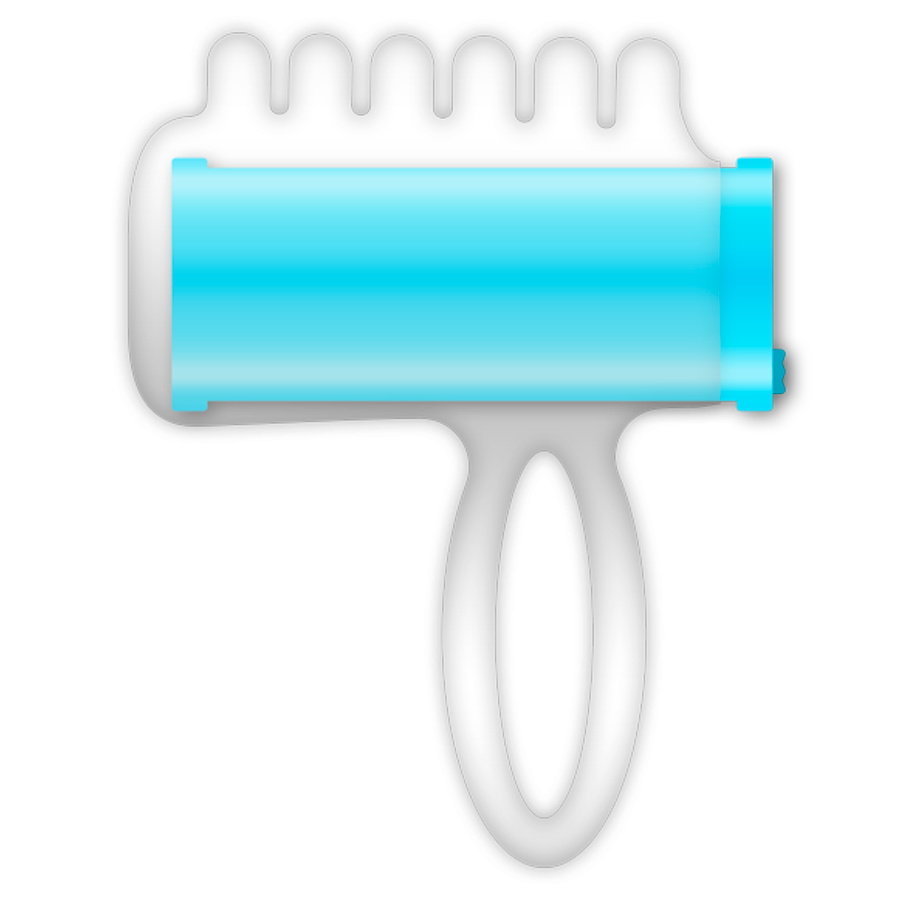 CASUAL LOVE - LOVE FINGER FUN BLUE 2 CASUAL LOVE - LOVE FINGER FUN BLUE - obrazek 2