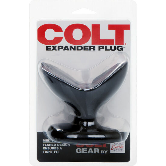 CALEXOTICS - COLT EXPANDER PLUG MEDIUM BLACK 2 CALEXOTICS - COLT EXPANDER PLUG MEDIUM BLACK - obrazek 2