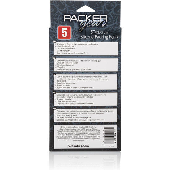 CALEXOTICS - SILICONE PACKING PENIS 12.75 CM CARAMEL 2 CALEXOTICS - SILICONE PACKING PENIS 12.75 CM CARAMEL - obrazek 2