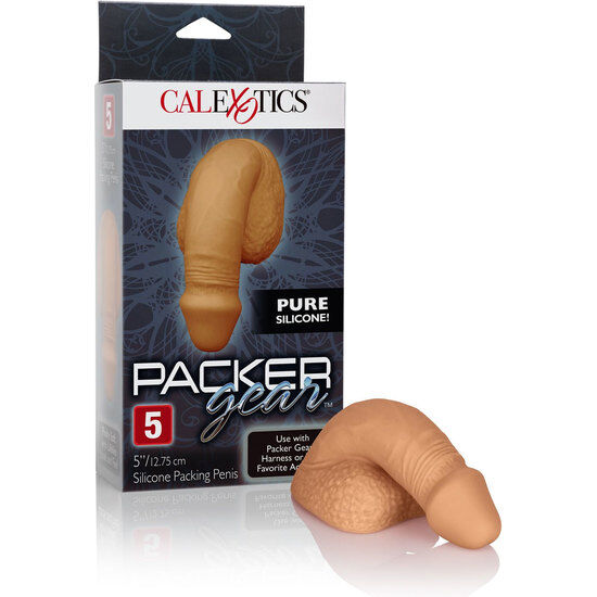 CALEXOTICS - SILICONE PACKING PENIS 12.75 CM CARAMEL 5 CALEXOTICS - SILICONE PACKING PENIS 12.75 CM CARAMEL - obrazek 5