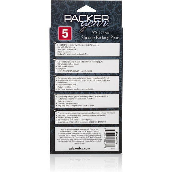 CALEXOTICS - SILICONE PACKING PENIS 12.75 CM FLESH 2 CALEXOTICS - SILICONE PACKING PENIS 12.75 CM FLESH - obrazek 2