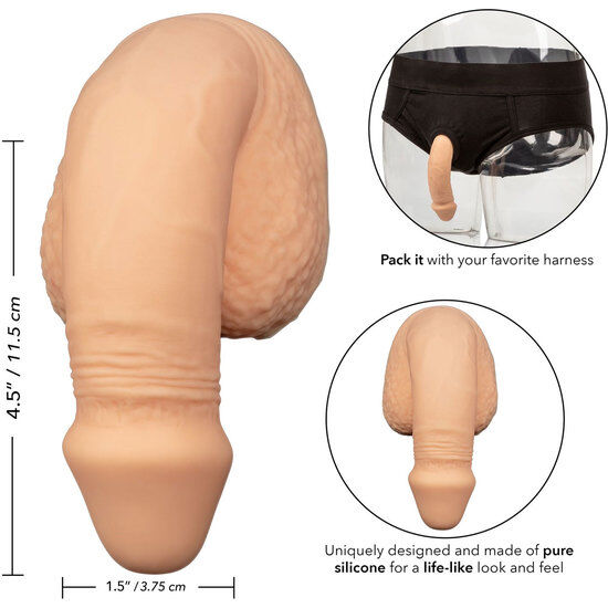 CALEXOTICS - SILICONE PACKING PENIS 12.75 CM FLESH 3 CALEXOTICS - SILICONE PACKING PENIS 12.75 CM FLESH - obrazek 3