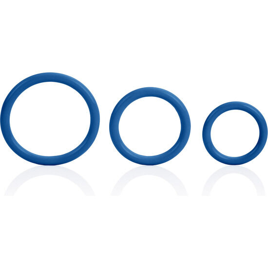 CALEXOTICS - TRI-RINGS BLUE 2 CALEXOTICS - TRI-RINGS BLUE - obrazek 2