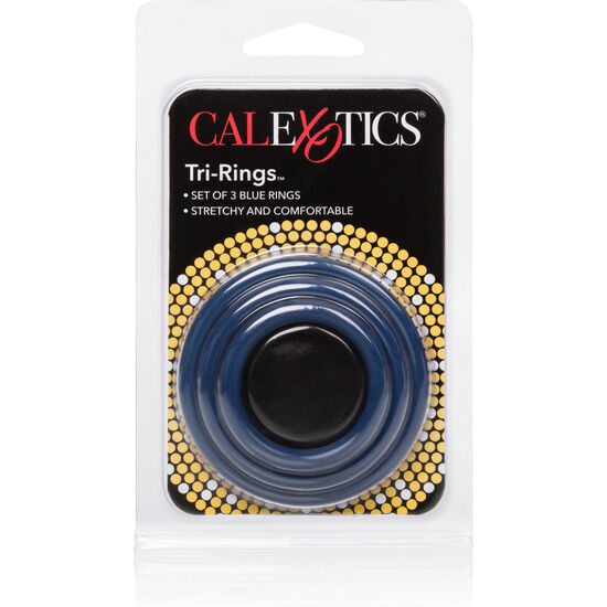 CALEXOTICS - TRI-RINGS BLUE 3 CALEXOTICS - TRI-RINGS BLUE - obrazek 3