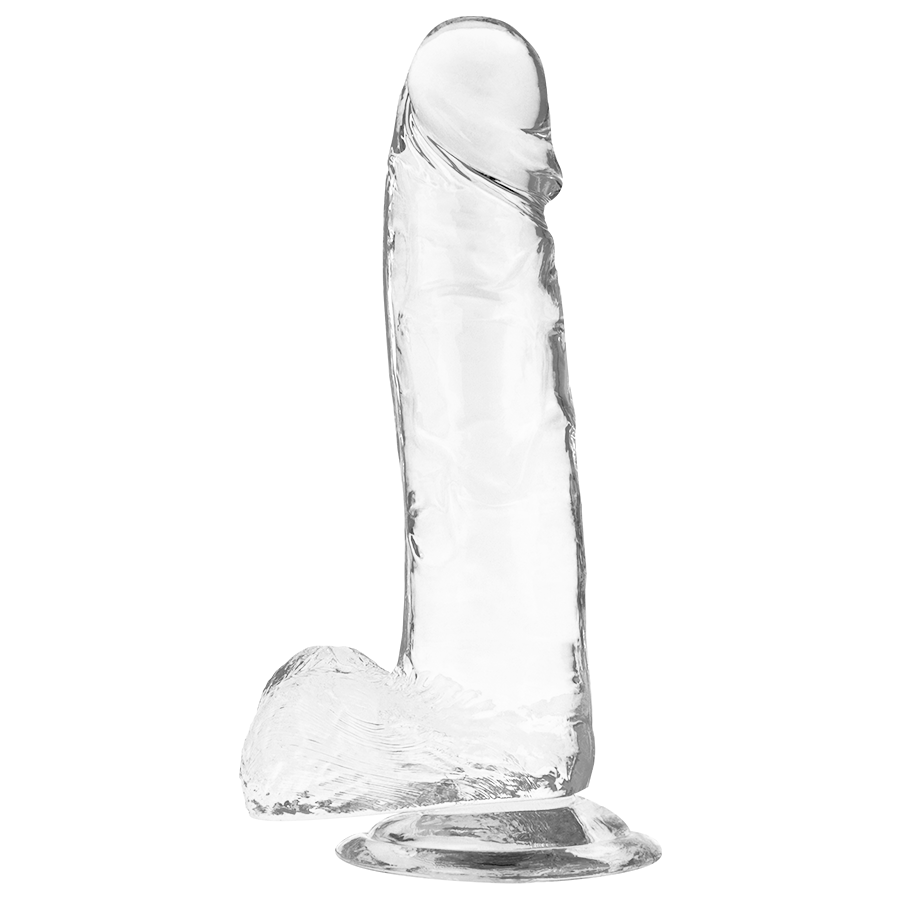 X RAY - CLEAR COCK WITH BALLS 20 CM -O- 4.5 CM 5 X RAY - CLEAR COCK WITH BALLS 20 CM -O- 4.5 CM - obrazek 5