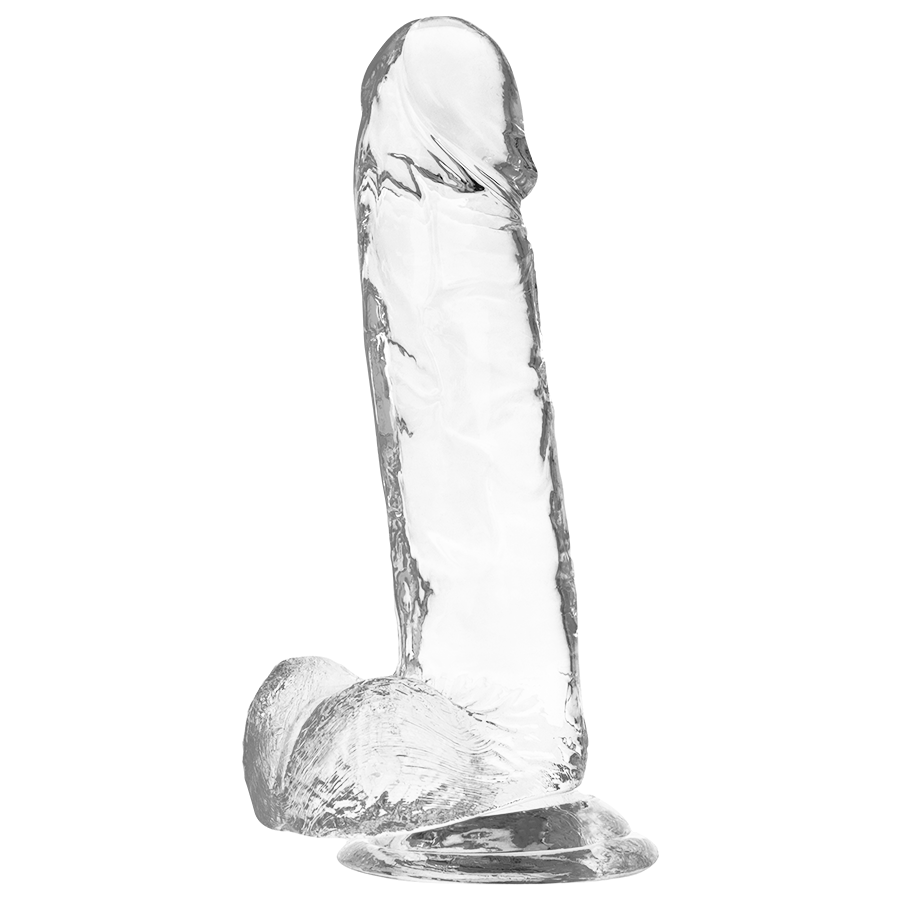 X RAY - CLEAR COCK WITH BALLS 20 CM -O- 4.5 CM 4 X RAY - CLEAR COCK WITH BALLS 20 CM -O- 4.5 CM - obrazek 4