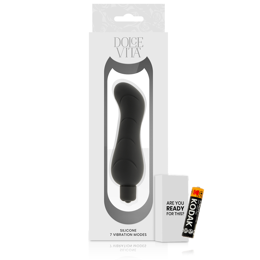 DOLCE VITA - G-SPOT BLACK SILICONE 5 DOLCE VITA - G-SPOT BLACK SILICONE - obrazek 5