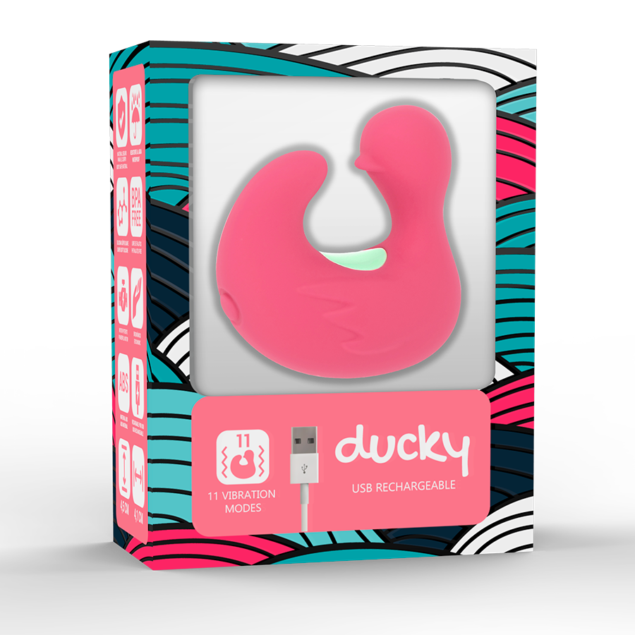 HAPPY LOKY - DUCKYMANIA RECHARGEABLE SILICONE STIMULATOR FINGER 4 HAPPY LOKY - DUCKYMANIA RECHARGEABLE SILICONE STIMULATOR FINGER - obrazek 4