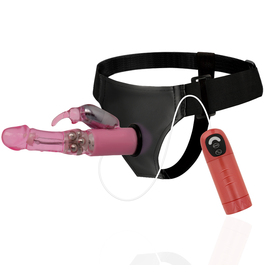 HARNESS ATTRACTION - RNES DANIEL WITH VIBRATION AND ROTATION 18 CM -O- 3.5 CM 3 HARNESS ATTRACTION - RNES DANIEL WITH VIBRATION AND ROTATION 18 CM -O- 3.5 CM - obrazek 3