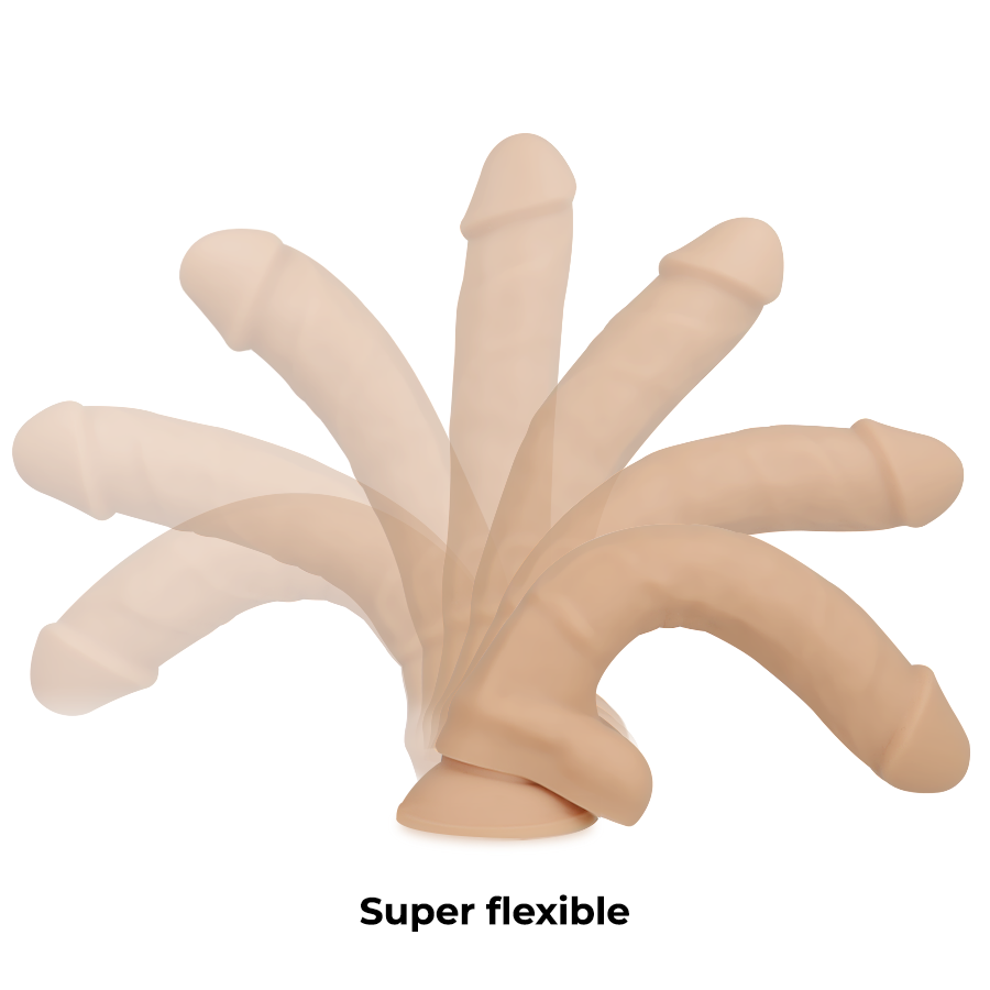 COCK MILLER - DILDO REALISTIC SILICONE DENSITY ARTICULABLE FLESH 19.5 CM 3 COCK MILLER - DILDO REALISTIC SILICONE DENSITY ARTICULABLE FLESH 19.5 CM - obrazek 3