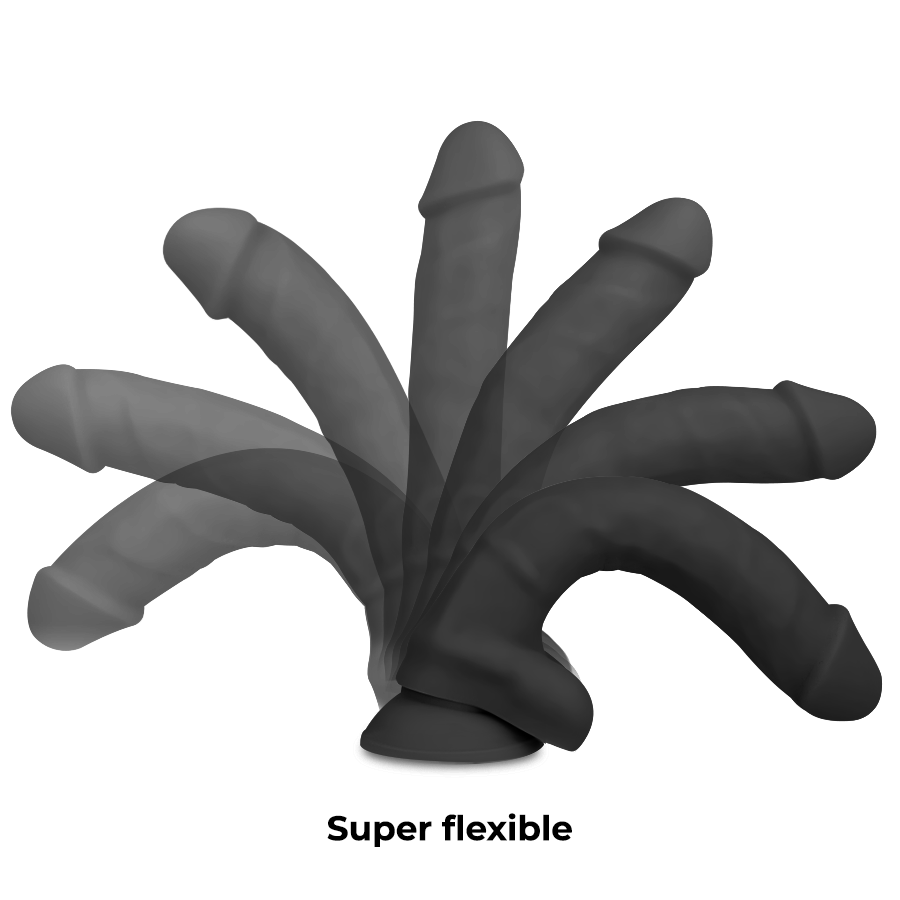 COCK MILLER - DILDO REALISTIC SILICONE DENSITY ARTICULABLE BLACK 19.5 CM 3 COCK MILLER - DILDO REALISTIC SILICONE DENSITY ARTICULABLE BLACK 19.5 CM - obrazek 3