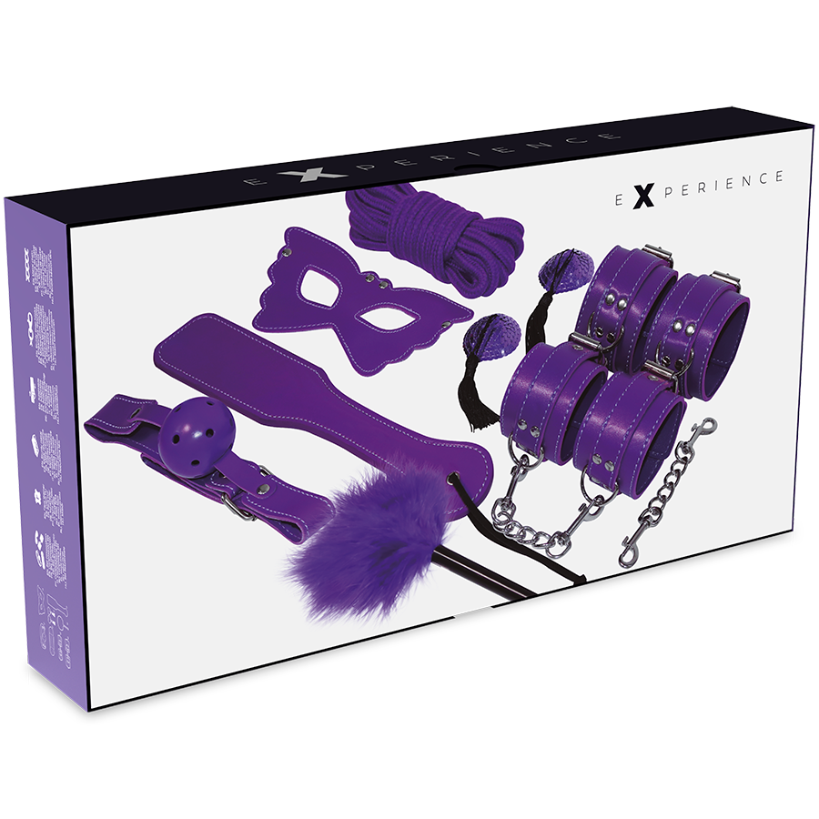 EXPERIENCE - BDSM FETISH KIT PURPLE SERIES 2 EXPERIENCE - BDSM FETISH KIT PURPLE SERIES - obrazek 2