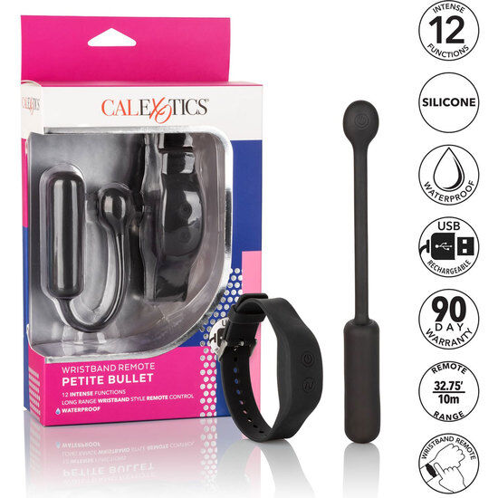 CALEXOTICS - WRISTBAND REMOTE PETITE BULLET 3 CALEXOTICS - WRISTBAND REMOTE PETITE BULLET - obrazek 3