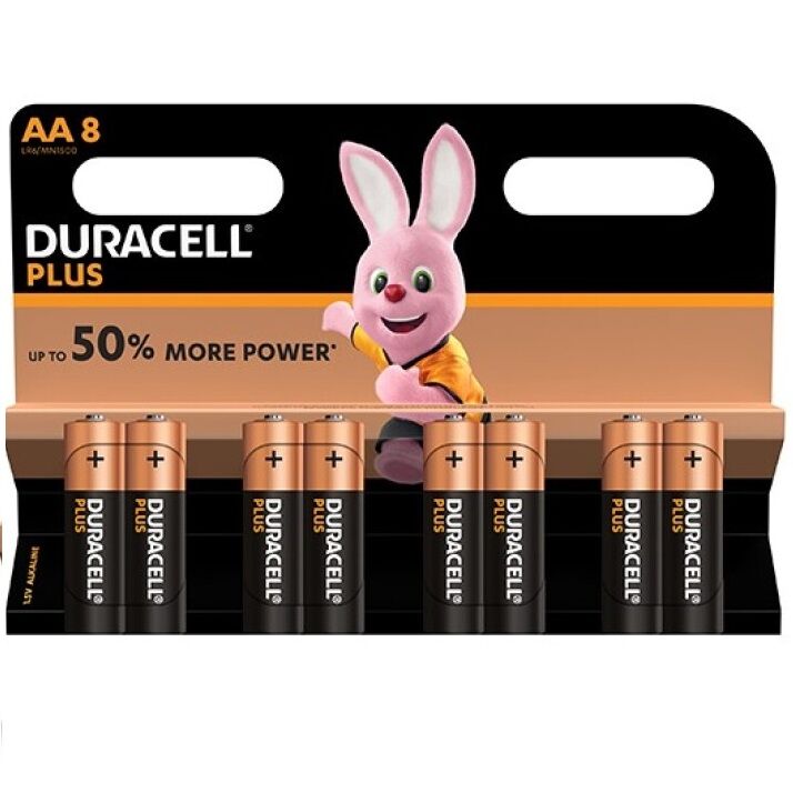DURACELL - PLUS POWER BATTERY AA LR6 8UNITS 2 DURACELL - PLUS POWER BATTERY AA LR6 8UNITS - obrazek 2