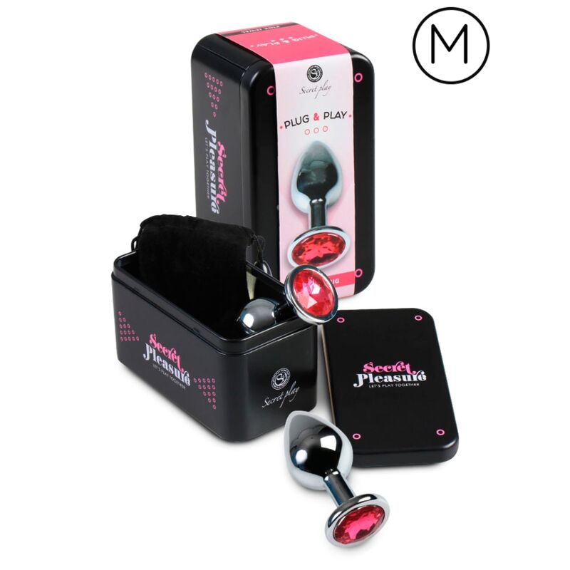 SECRETPLAY - PLUG ANAL FUCHSIA 8 CM 2 SECRETPLAY - PLUG ANAL FUCHSIA 8 CM - obrazek 2