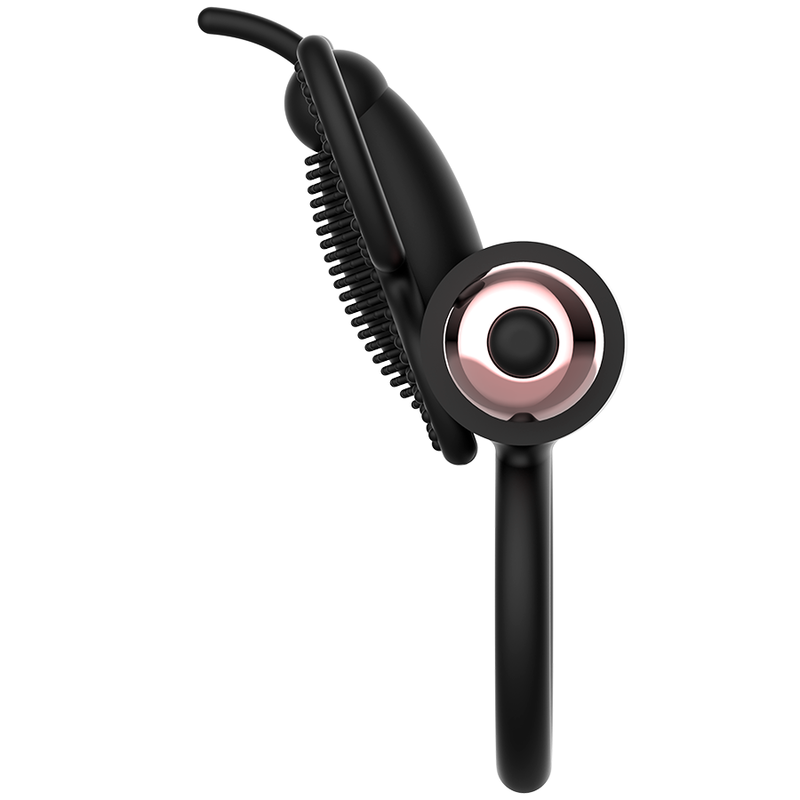 COQUETTE CHIC DESIRE - COCK RING BUTTERFLY WITH VIBRATOR BLACK/ GOLD 2 COQUETTE CHIC DESIRE - COCK RING BUTTERFLY WITH VIBRATOR BLACK/ GOLD - obrazek 2