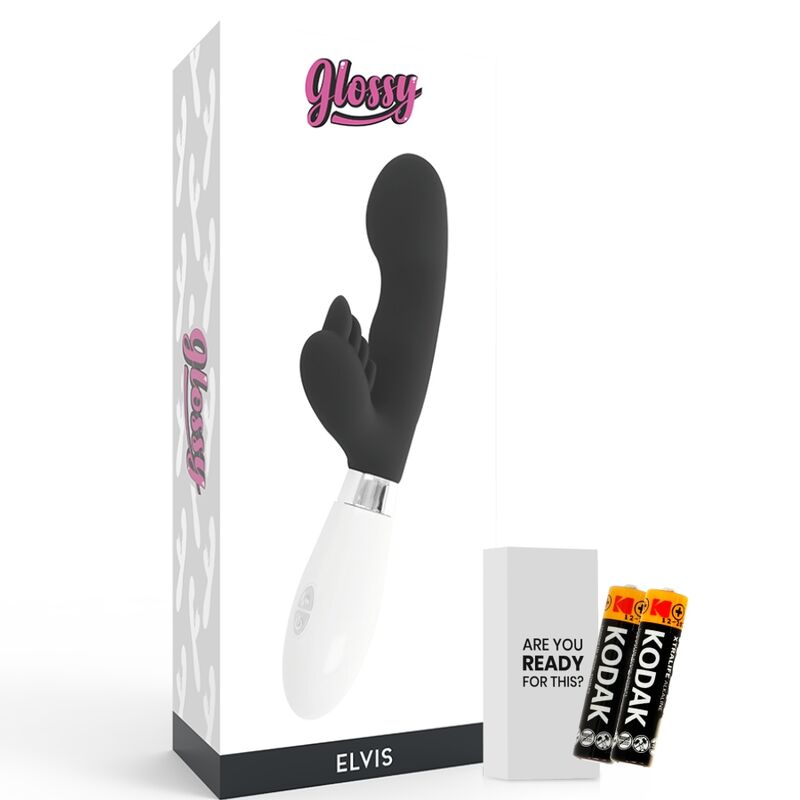 GLOSSY - ELVIS RABBIT BLACK 5 GLOSSY - ELVIS RABBIT BLACK - obrazek 5