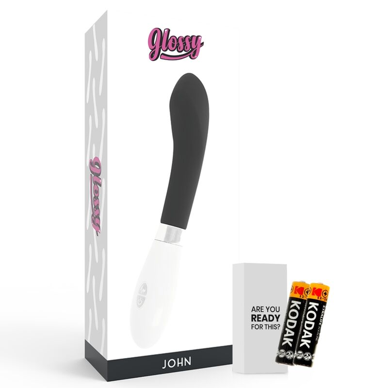 GLOSSY - JOHN VIBRATOR BLACK 5 GLOSSY - JOHN VIBRATOR BLACK - obrazek 5