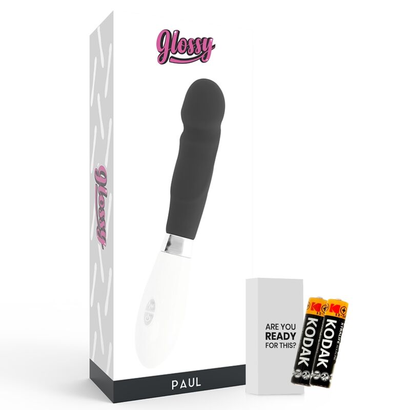 GLOSSY - PAUL VIBRATOR BLACK 4 GLOSSY - PAUL VIBRATOR BLACK - obrazek 4