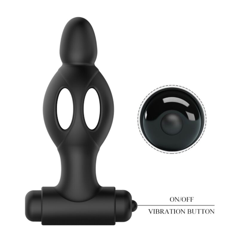 MR PLAY - SILICONE ANAL PLUG WITH VIBRATION 4 MR PLAY - SILICONE ANAL PLUG WITH VIBRATION - obrazek 4