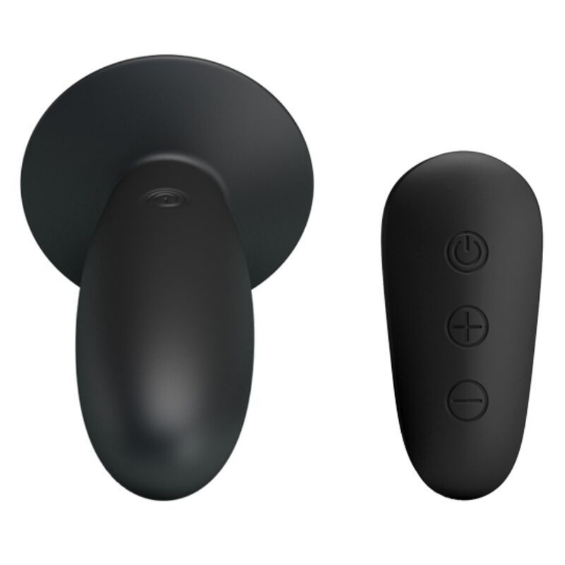 MR PLAY - ANAL PLUG WITH VIBRATION BLACK REMOTE CONTROL 5 MR PLAY - ANAL PLUG WITH VIBRATION BLACK REMOTE CONTROL - obrazek 5