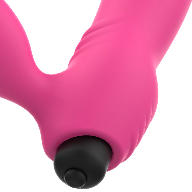 OHMAMA - BIX DOUBLE STIMULATION VIBRATOR XMAS EDITION PINK 5 OHMAMA - BIX DOUBLE STIMULATION VIBRATOR XMAS EDITION PINK - obrazek 5