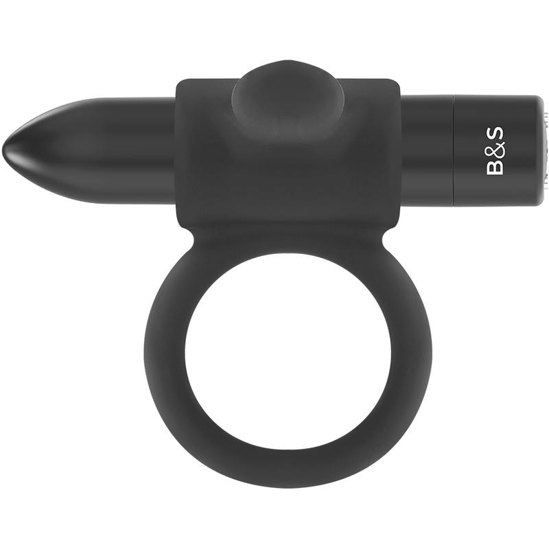 BLACKSILVER - CAMERON BLACK RECHARGEABLE RING 3 BLACKSILVER - CAMERON BLACK RECHARGEABLE RING - obrazek 3