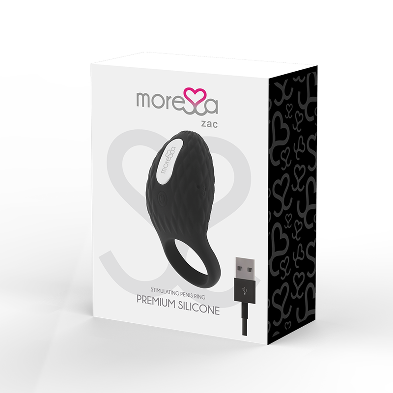 MORESSA ZAC PREMIUM RECHARGEABLE VIBRATING RING 3 MORESSA ZAC PREMIUM RECHARGEABLE VIBRATING RING - obrazek 3