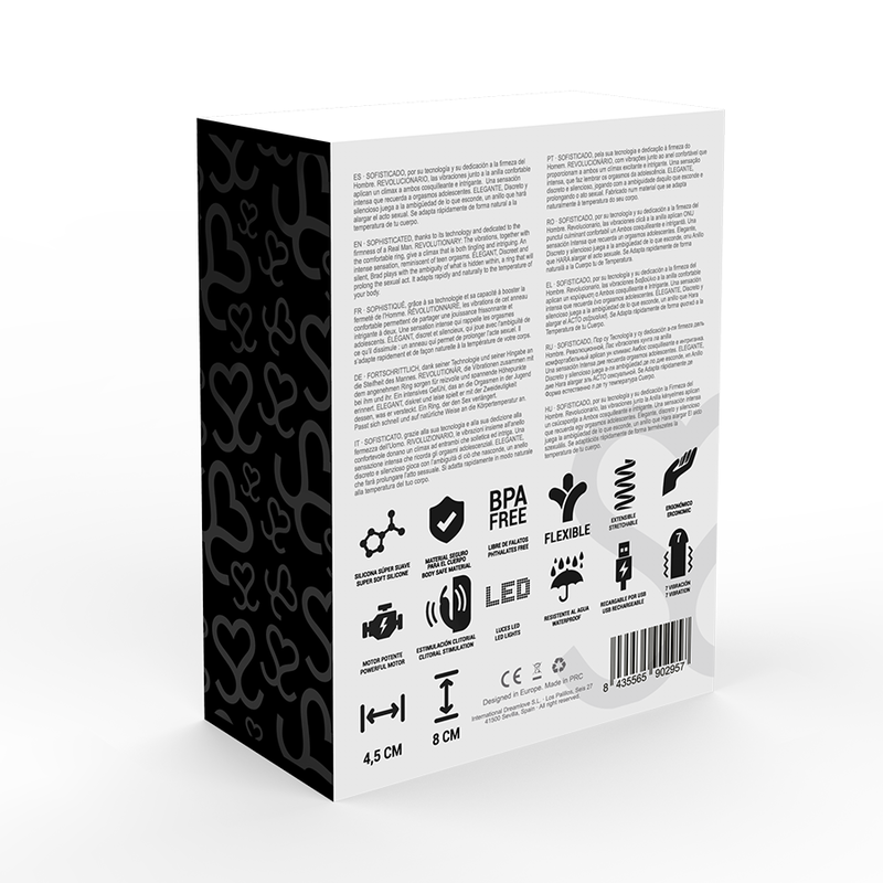 MORESSA ZAC PREMIUM RECHARGEABLE VIBRATING RING 4 MORESSA ZAC PREMIUM RECHARGEABLE VIBRATING RING - obrazek 4