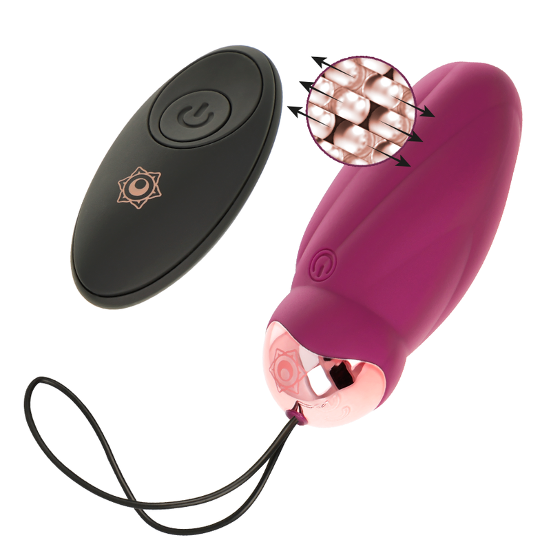 RITHUAL - SITA EGG REMOTE CONTROL BEAD ROTATION + VIBRATION 1 RITHUAL - SITA EGG REMOTE CONTROL BEAD ROTATION + VIBRATION