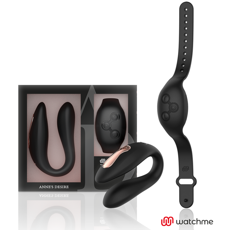 ANNES DESIRE - DUAL PLEASURE TECNOLOG A WATCHME BLACK