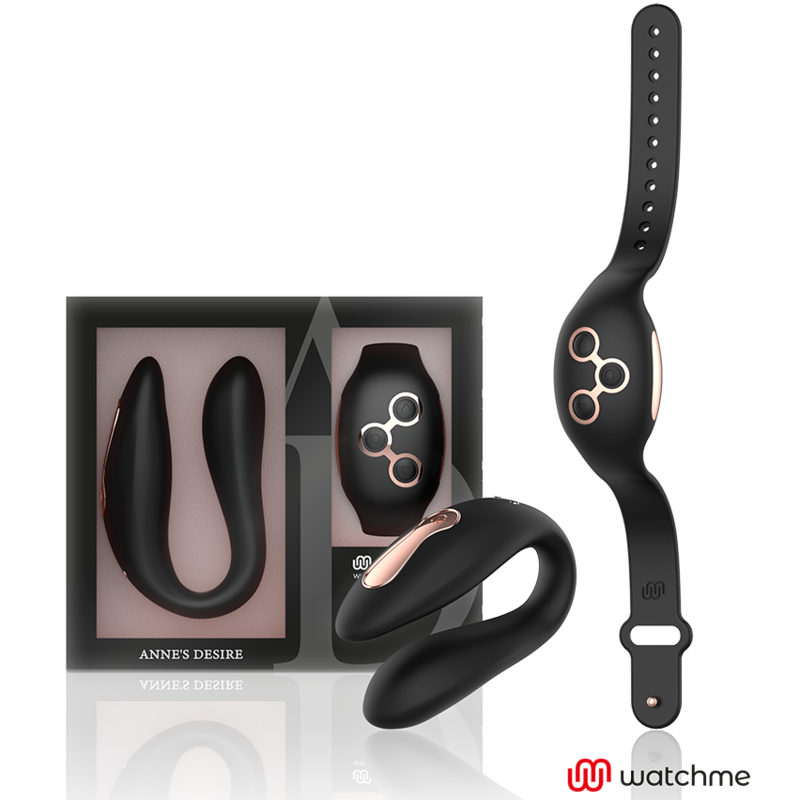 ANNES DESIRE - DUAL PLEASURE TECNOLOG A WATCHME BLACK/GOLD