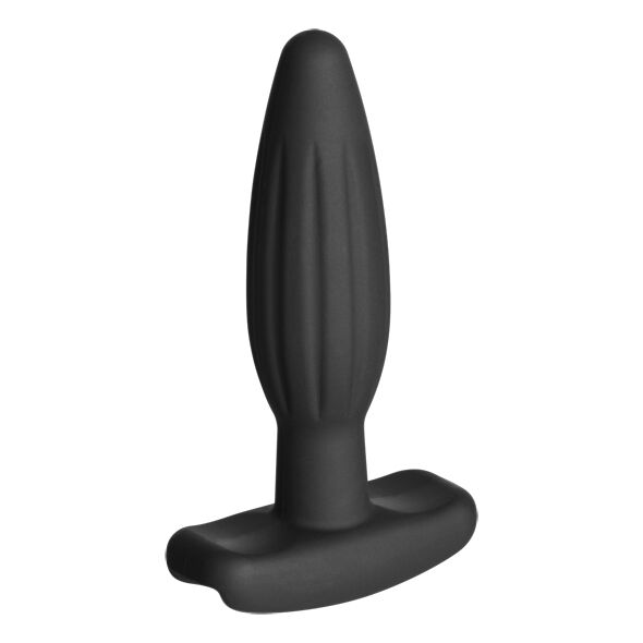 ELECTRASTIM - SILICONE BLACK ROCKER BUTT PLUG SMALL 3 ELECTRASTIM - SILICONE BLACK ROCKER BUTT PLUG SMALL - obrazek 3