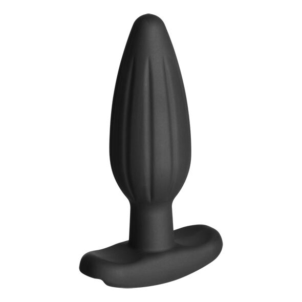 ELECTRASTIM - SILICONE BLACK ROCKER BUTT PLUG MEDIUM 2 ELECTRASTIM - SILICONE BLACK ROCKER BUTT PLUG MEDIUM - obrazek 2