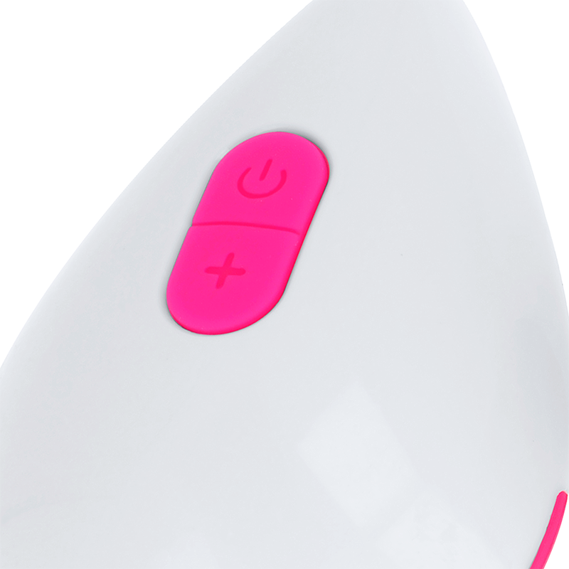 OHMAMA - TEXTURED VIBRATING EGG 10 MODES PINK AND WHITE 4 OHMAMA - TEXTURED VIBRATING EGG 10 MODES PINK AND WHITE - obrazek 4