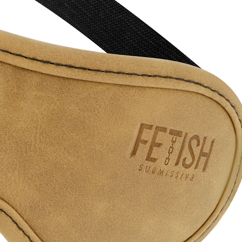 FETISH SUBMISSIVE ORIGEN - VEGAN LEATHER MASK WITH NEOPRENE LINING 3 FETISH SUBMISSIVE ORIGEN - VEGAN LEATHER MASK WITH NEOPRENE LINING - obrazek 3