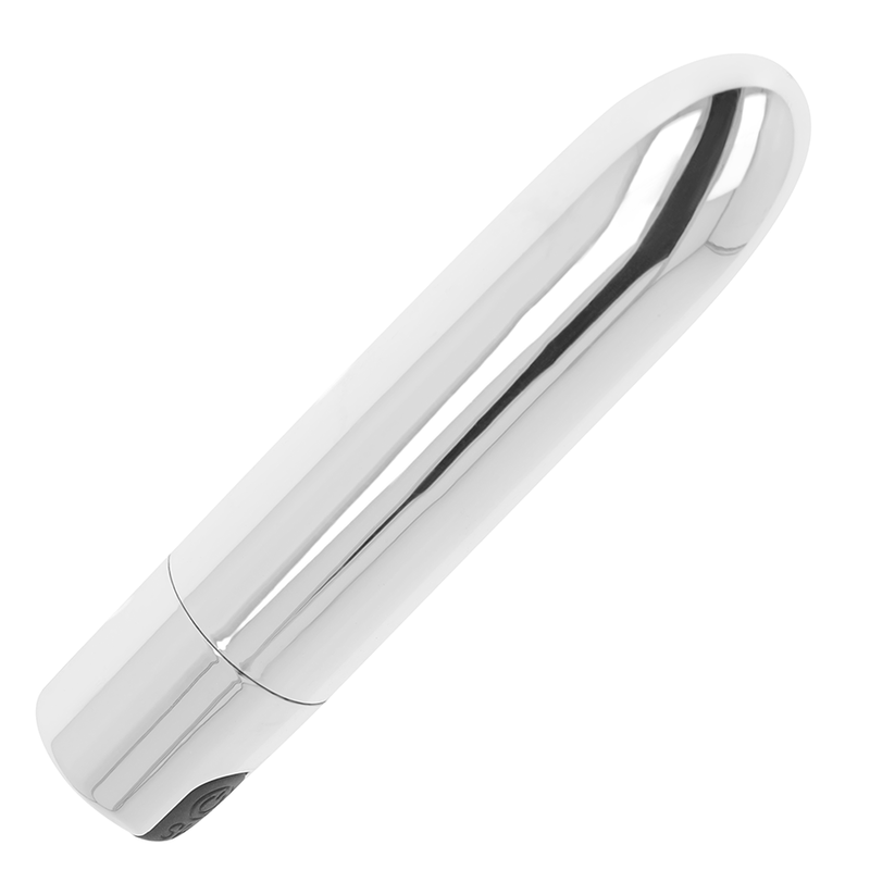 OHMAMA - SILVER VIBRATING BULLET 9.5 CM 2 OHMAMA - SILVER VIBRATING BULLET 9.5 CM - obrazek 2