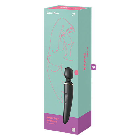 SATISFYER - WANDER WOMAN BLACK 2 SATISFYER - WANDER WOMAN BLACK - obrazek 2
